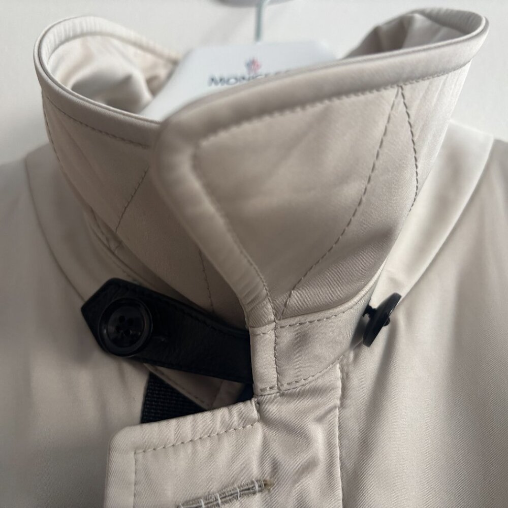 $7000 TOM FORD Faille Down Insulated Raincoat/ Parka Jacket - Beige US 40-42 - Picture 8 of 16